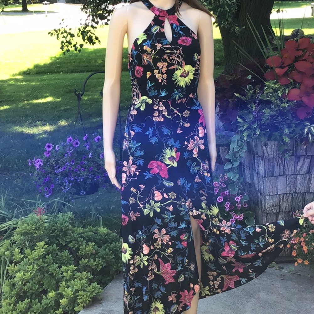 Sale VIBRANT FLORAL MAXI - Picture 8 of 16